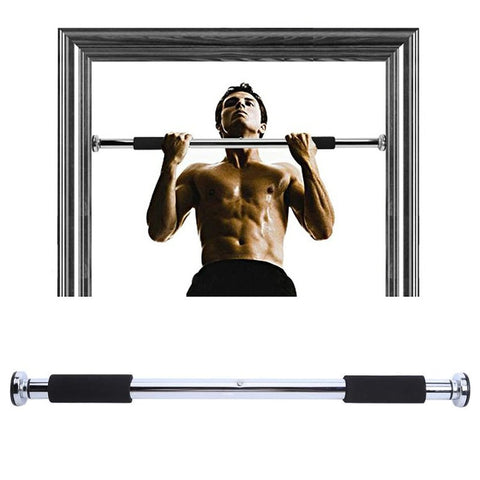 Adjustable Steel Horizontal High Bar Exercise Workout Chin Up Pull Up Training Bar Workout Home Sport Gym Fitness Equipments